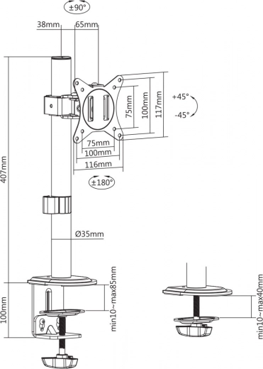 Geïntegreerde kabeldoorvoeren