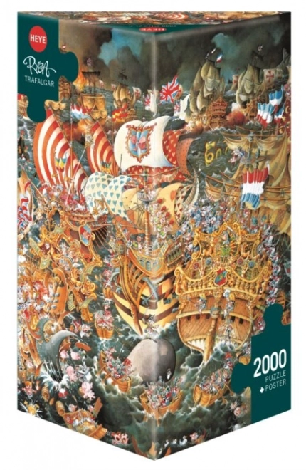 Puzzle Battle of Trafalgar 2000 Pieces by HEYE
