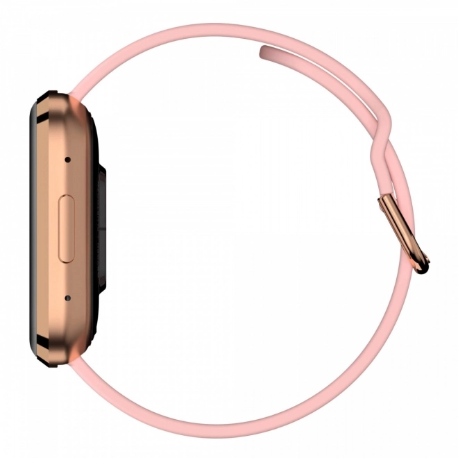 Elegant Gold Smartwatch with Bluetooth