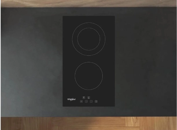 Ceramic cooktop with touch control