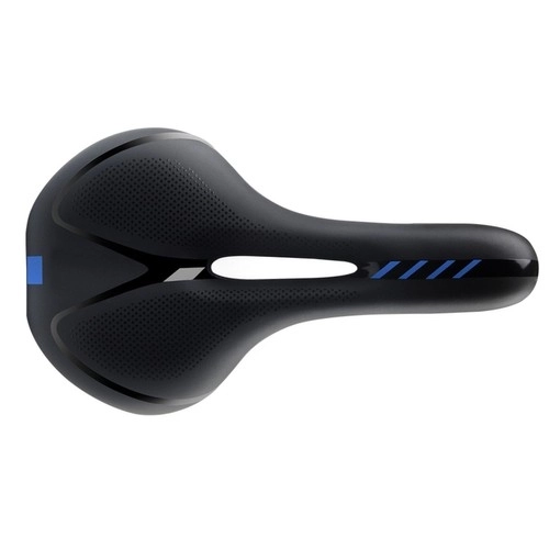 Sella bici comoda Trizand con ventilazione e luce posteriore