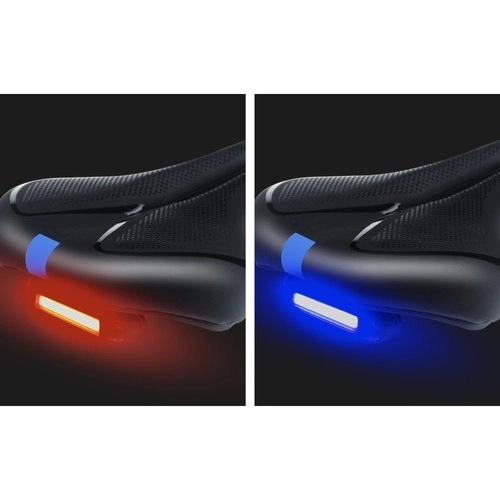 Sella bici comoda Trizand con ventilazione e luce posteriore