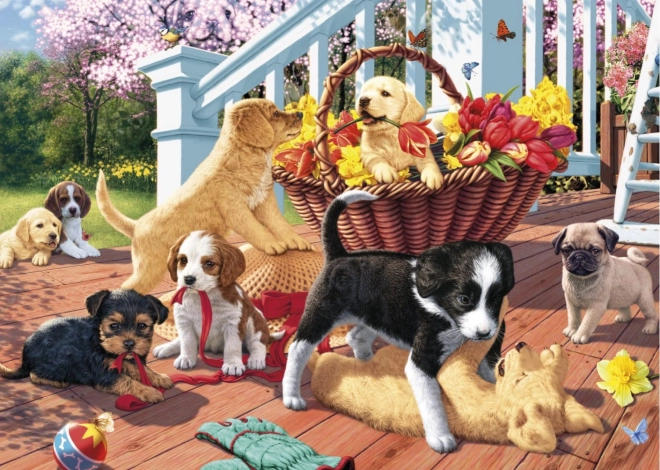 Dino Puzzle Secret Collection Puppies 1000 Pieces