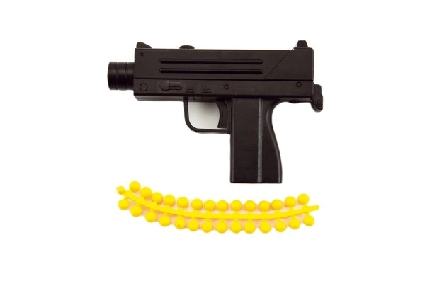 Teddies gyermek játékkpisztoly 11 cm puha golyókkal