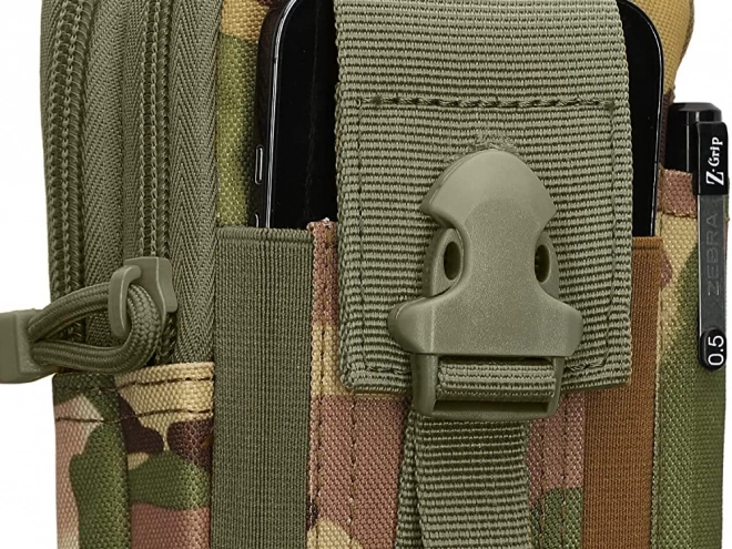 BORSELLO MILITARE VERDE CAMO (200)