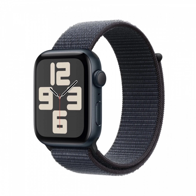 Smartwatch with GPS and Midnight Aluminum Case with Ink Strap