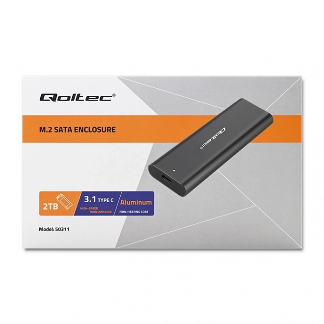 Custodia per disco SSD M.2 SATA USB Tipo C