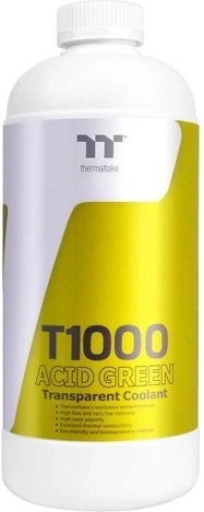 Liquido refrigerante per impianti di raffreddamento a liquido per PC, trasparente verde acido, 1 l