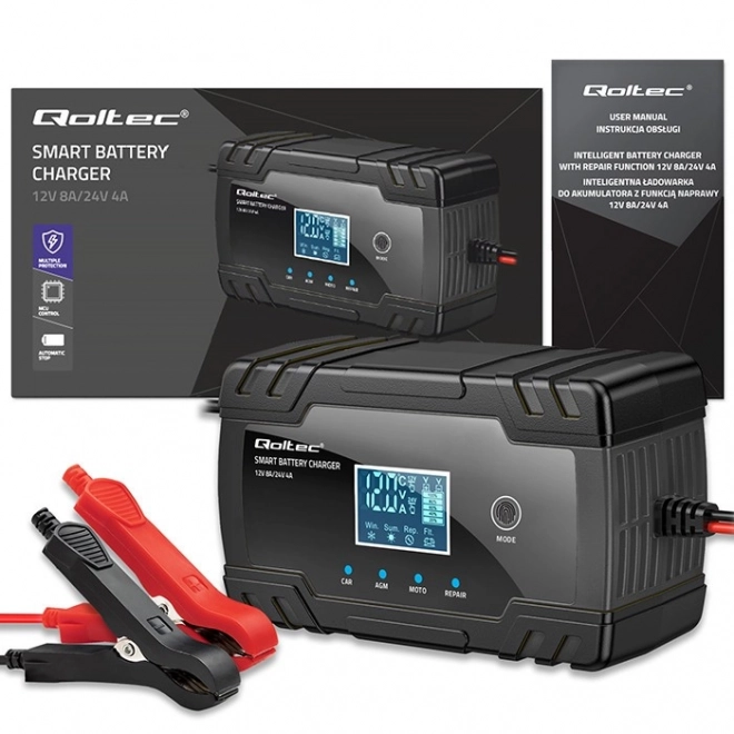 Smart Microprocessor Battery Charger with Repair Function