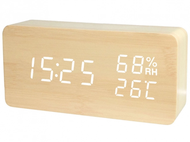 Moderní elektronický budík s USB