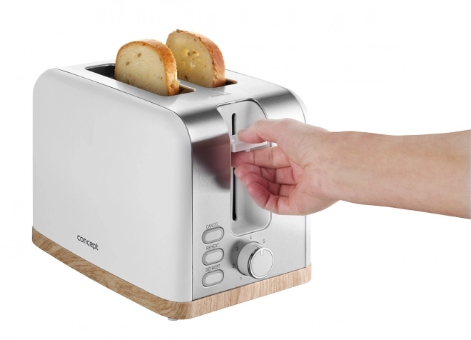 Electric Toaster Elwood White