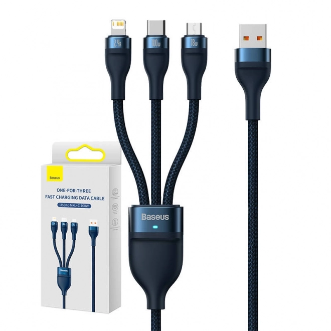 Charging Cable Baseus 3in1 with Fast Charging