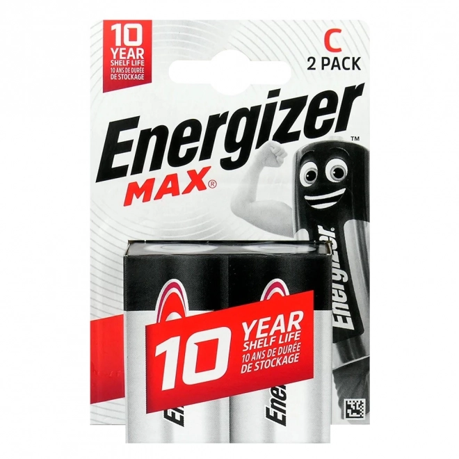 Alkaline Batteries C Energizer Max