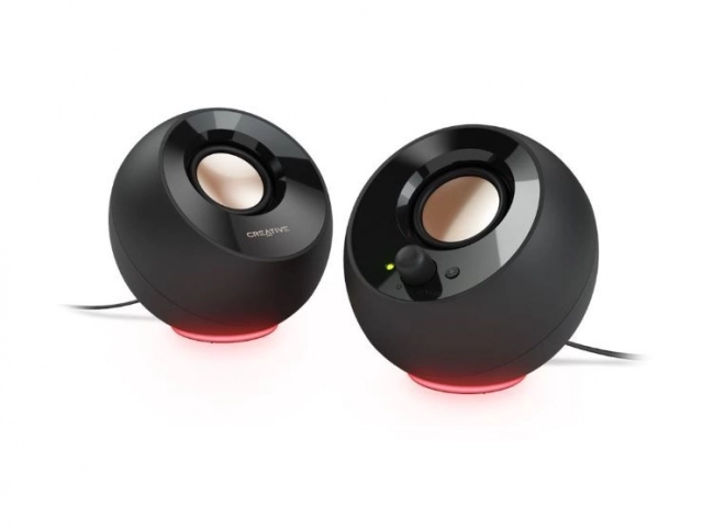 Pebble SE Black Speakers