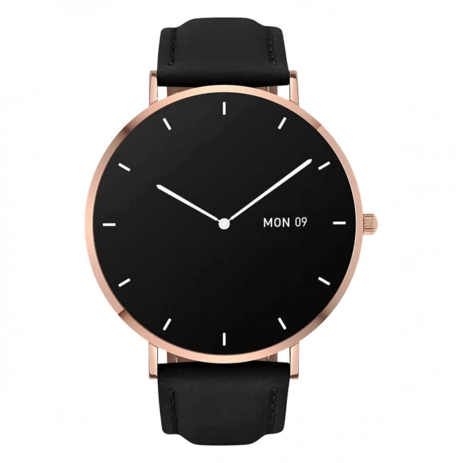 Verona Gold-Black Smartwatch