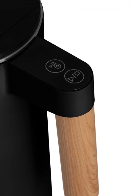 Bollitore elettrico doppia parete 1,5L nero