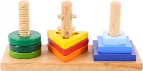 Three pegs, three challenges