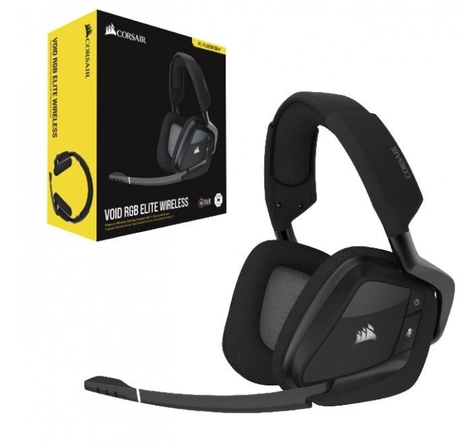 Wireless Gaming Headset with RGB Lighting