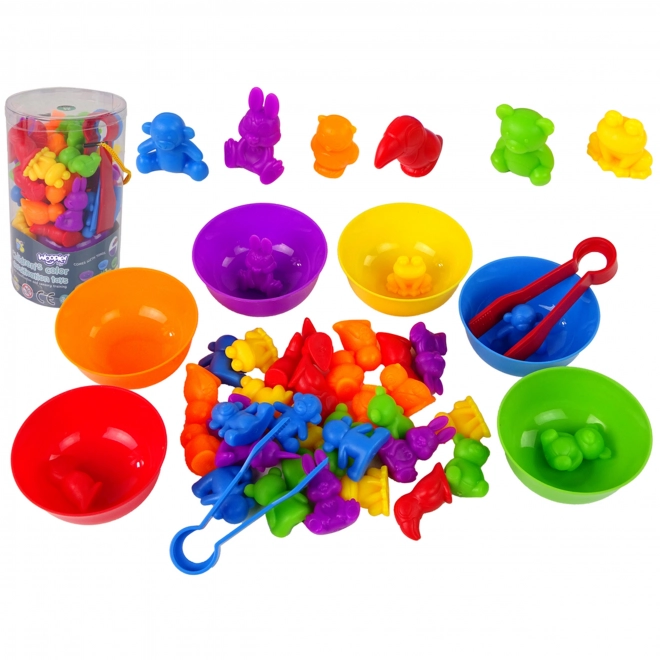 Educational Montessori Game Learn to Count – Zoo Animals