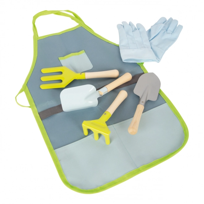 Small foot Kids' Gardening Apron with Tools