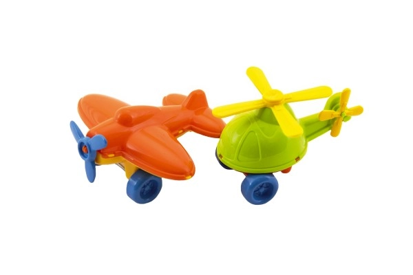 Airplanes and helicopters for aerial missions