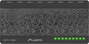 8× gigabit LAN voor een snel thuis- en kantoornetwerk