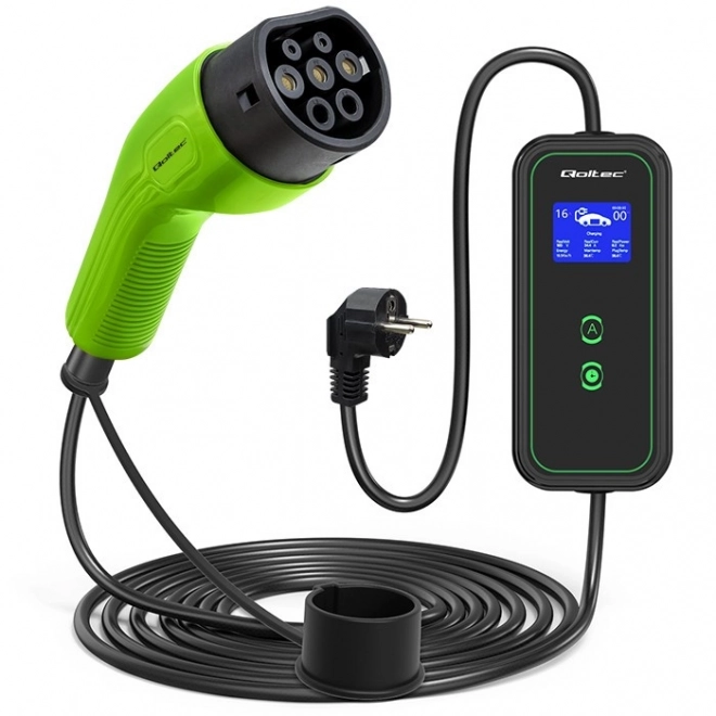 Portable EV Car Charger with Adjustable Type 2 Connector