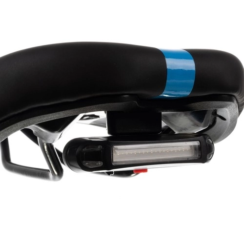Sella bici comoda Trizand con ventilazione e luce posteriore