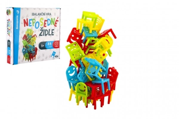 Restless Chairs balancing game for children