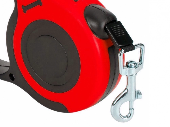 Automatisk hundesnor – Rød