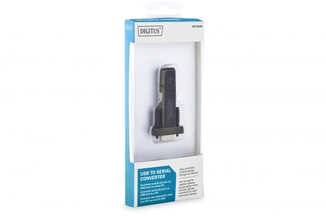 Převodník/adaptér USB 2.0 na RS232 (DB9) s kabelem USB A M/Z 80cm