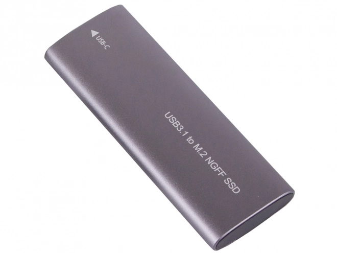 Custodia adattatore disco rigido M.2 SSD NGFF USB 3.1 USB Tipo-C