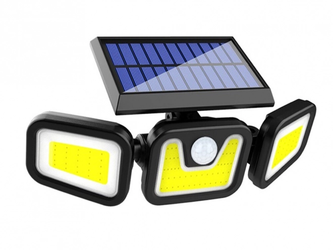 Solarlampe mit Bewegungsmelder und 171 LED für den Garten