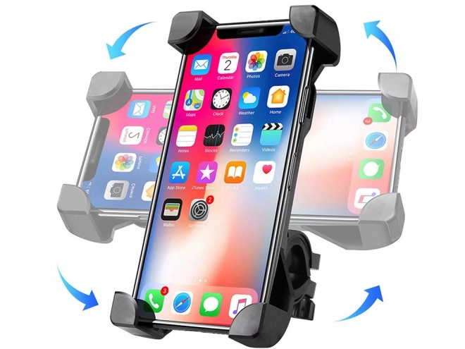 Fahrradhalter für Telefon drehbar um 360°