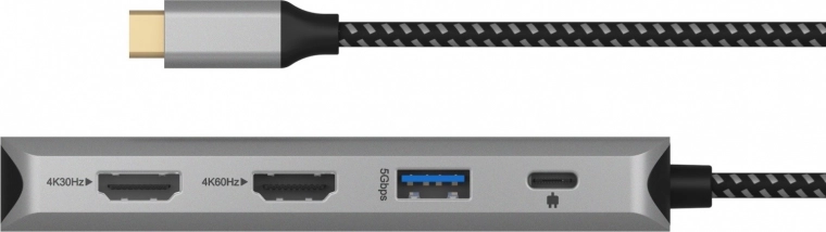 Deux moniteurs jusqu’à 4K/60 Hz