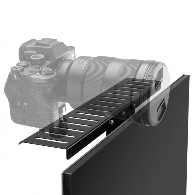 NanoRS all-in-one camera mount with shelf