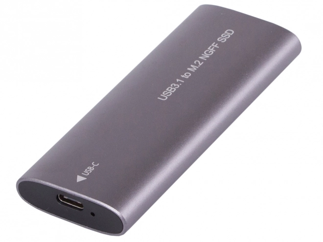 Custodia adattatore disco rigido M.2 SSD NGFF USB 3.1 USB Tipo-C