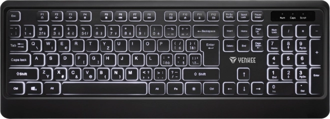 Quiet USB Backlit Keyboard with Low Profile Keys