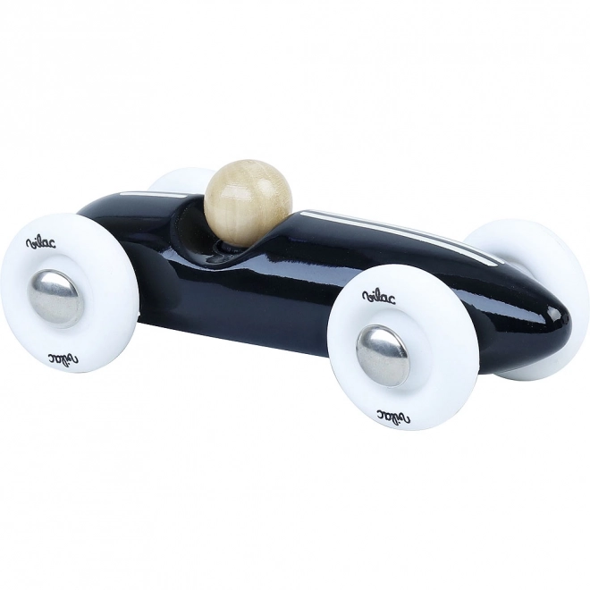 Black Wooden Car Vilac Grand Prix Vintage