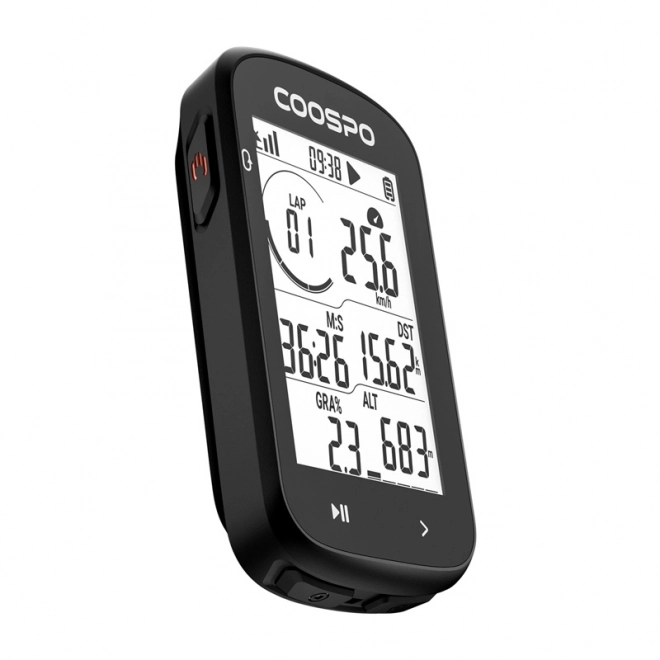 Cyklocomputer Coospo s GPS a výkonem pro cyklisty