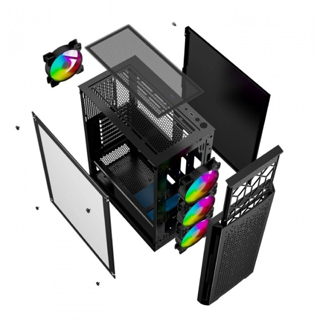 Gaming computer case fornax 400x