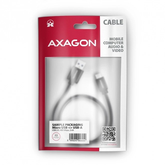 Premium Black Micro USB to USB-A Data & Charging Cable