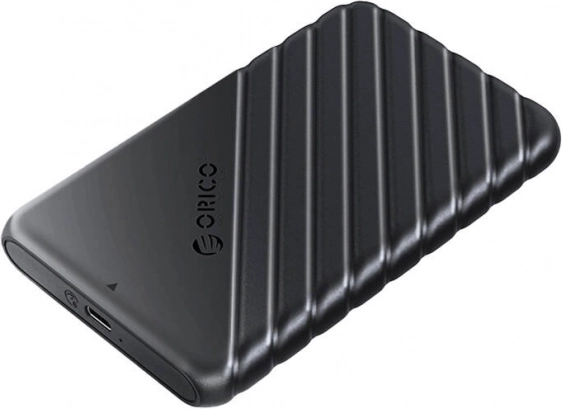 Orico box esterno per HDD/SSD da 2,5", USB‑C 3.1 Gen1, 6 Gbps, nero
