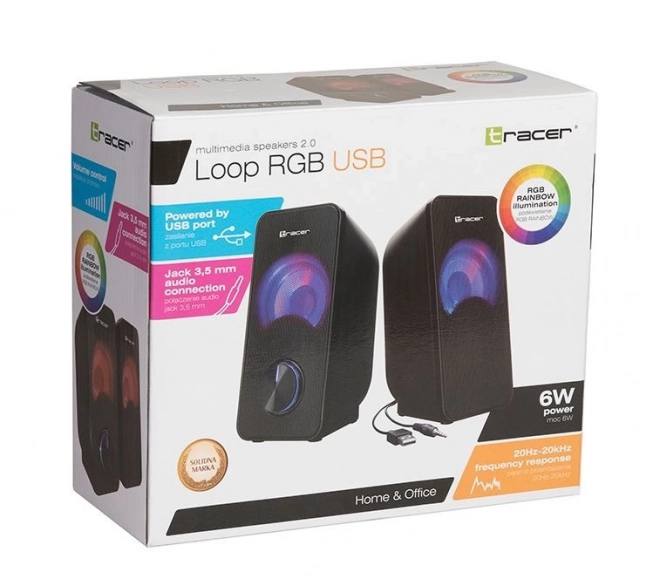 Rgb Usb Powered 2.0 Speakers