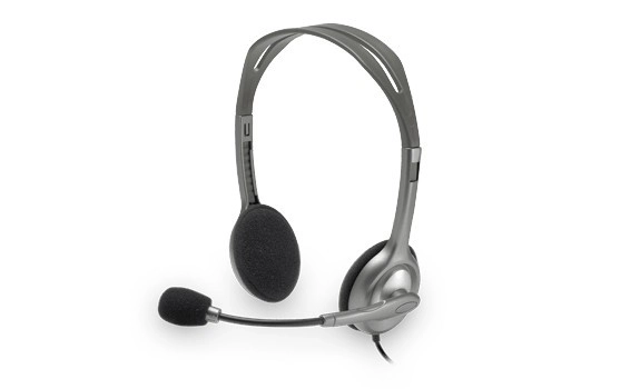 Logitech H110 Noise-Canceling Stereo Headset