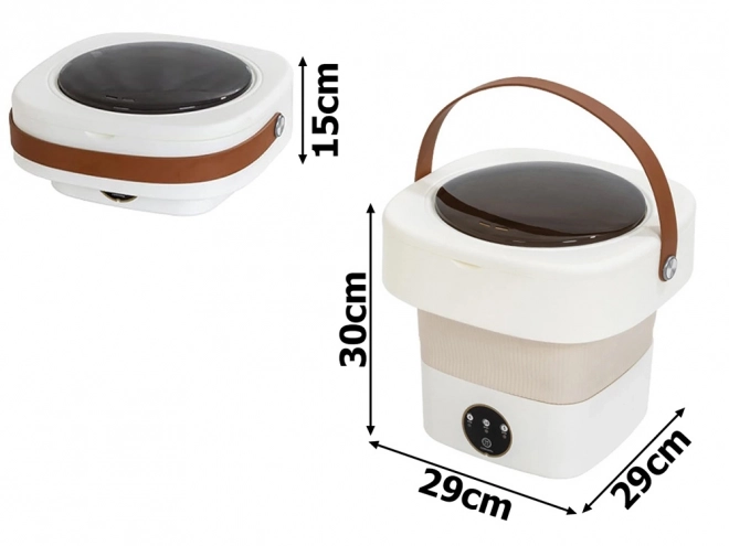 Mini Portable Folding Travel Washing Machine 11L
