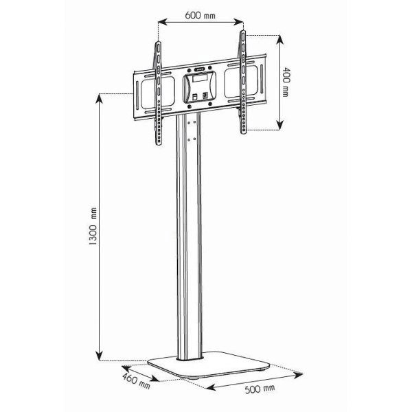 Floor Stand LCD/LED 32-70 inches, adjustable
