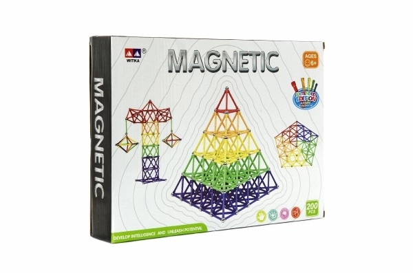 Magnetische bouwset Witka 200 stuks