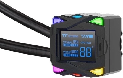 2.4" LCD display with real-time information