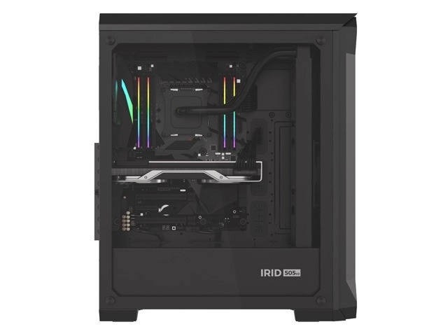 Genesis Irid Mid-Tower Case with Window and USB 3.0